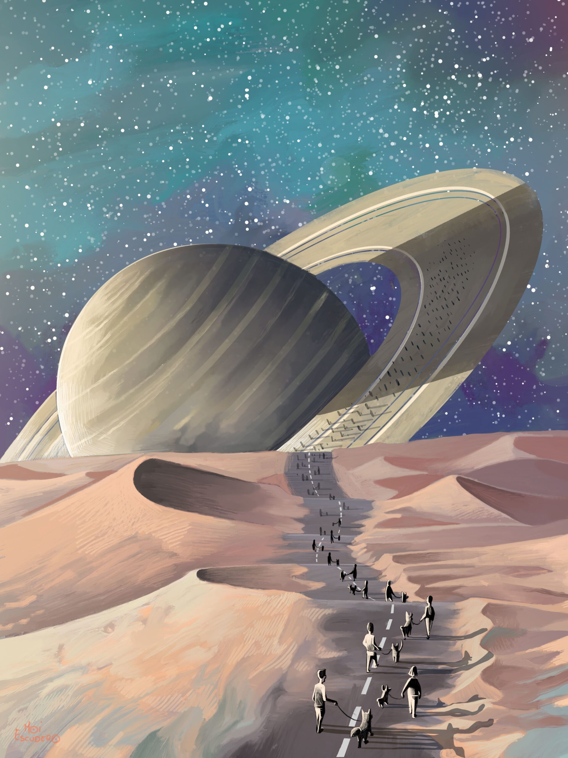 Ilustración Moi Escudero